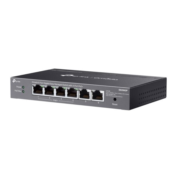 Switch TP-LINK ES206GP Omada Easy Management - obrazek 3
