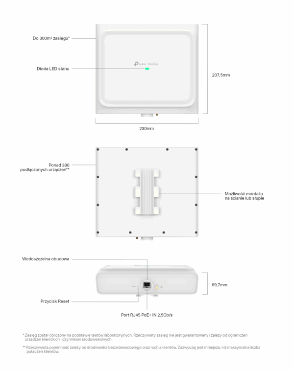 Access Point TP-LINK EAP772-Outdoor - obrazek 7