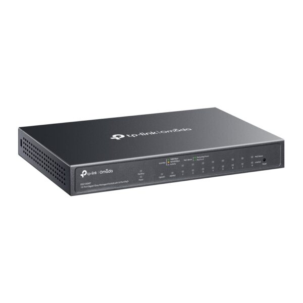 Switch TP-LINK ES210GMP Omada Easy Managed - obrazek 3