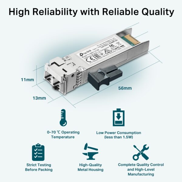 Wkładka SFP+ TP-LINK TL-SM5110-SR - obrazek 7