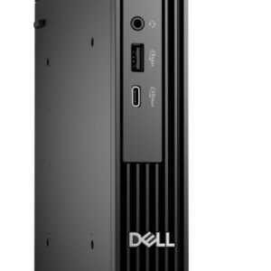 Komputer Dell Pro Micro QCM1250 W11Pro i3-14100T/16GB/512GB SSD/Integrated/WLAN + BT/Kb/Mouse/3YPS
