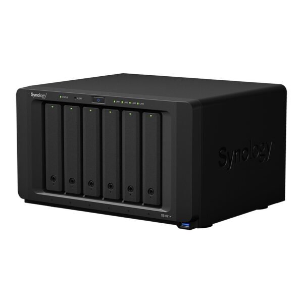 Serwer NAS DS1621+ 6x0HDD 2,2Ghz 4GB 3xUSB3.2 2xeSATA 4x1GbE 3Y - obrazek 2