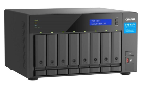 Serwer NAS TVS-h874-i5-32G 8x0HDD Intel core i5-12400 32GB - obrazek 5