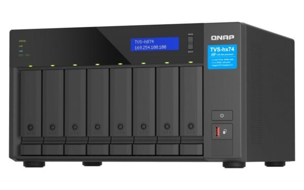 Serwer NAS TVS-h874-i5-32G 8x0HDD Intel core i5-12400 32GB - obrazek 9