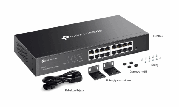 Switch TP-LINK ES216G Omada Easy Managed - obrazek 6