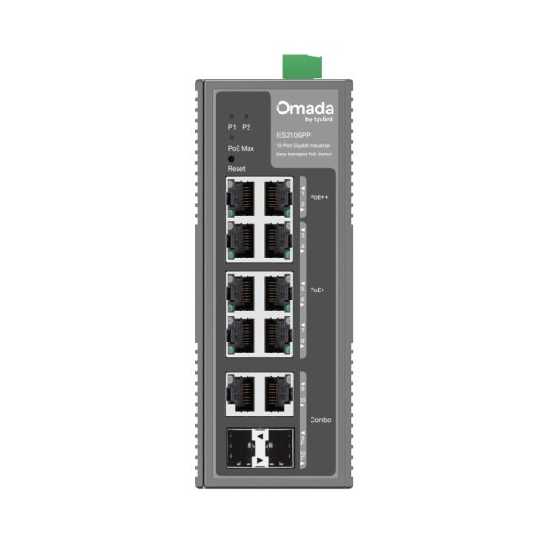 Switch przemysłowy TP-LINK IES210GPP - obrazek 2