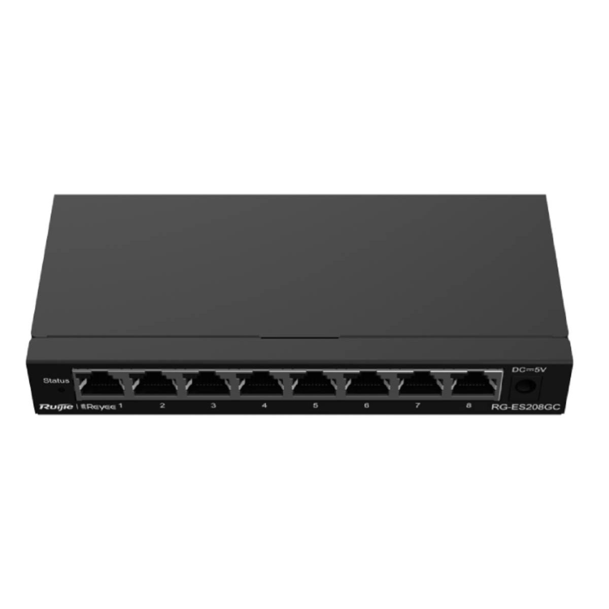 Ruijie Reyee RG-ES208GC | Switch Easy Smart, 8 portów, 8xGE, Desktop, Cloud - obrazek 4