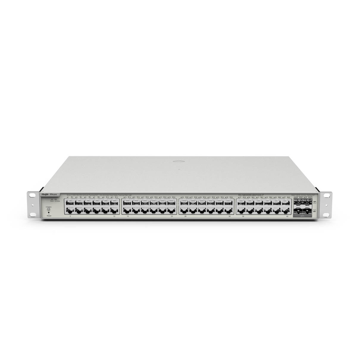 Ruijie Reyee RG-NBS3200-48GT4XS-P | Switch Zarządzalny, 52 portów, 48xGE, 48xPoE, 370W, 4xSFP+, L2, Rack, Cloud - obrazek 2