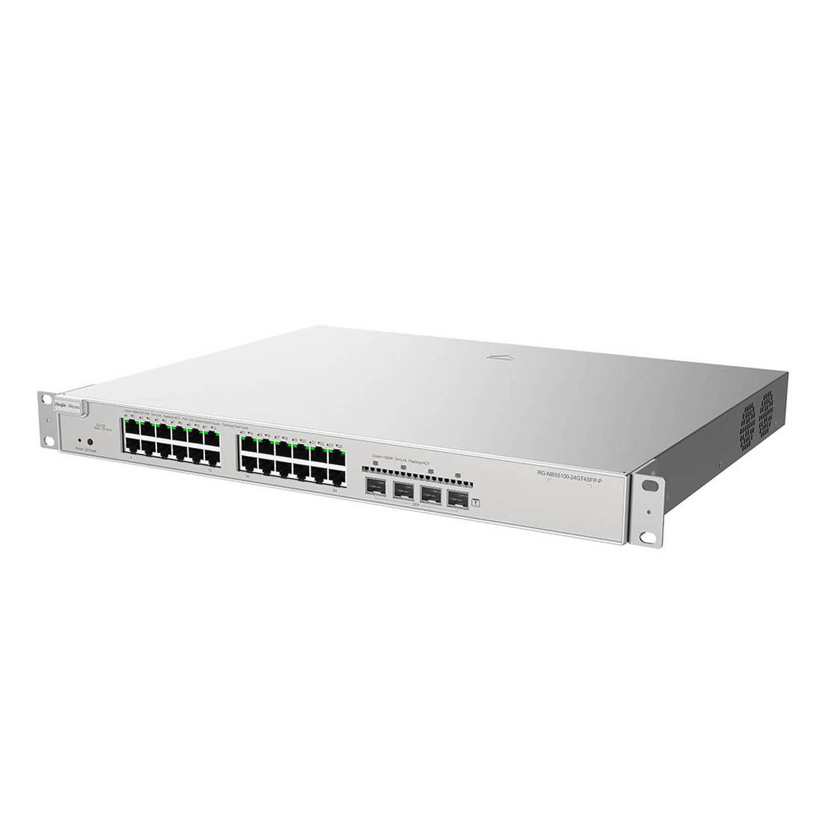 Ruijie Reyee RG-NBS5200-24GT4XS | Switch Zarządzalny, 28 portów, 24xGE, 4xSFP+, Rack, L2+, Cloud - obrazek 2