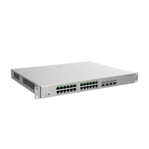 Ruijie Reyee RG-NBS5200-24GT4XS-P | Switch Zarządzalny, 28 portów, 24xGE, 24xPoE, 370W, 4xSFP+, Rack, L2+, Cloud