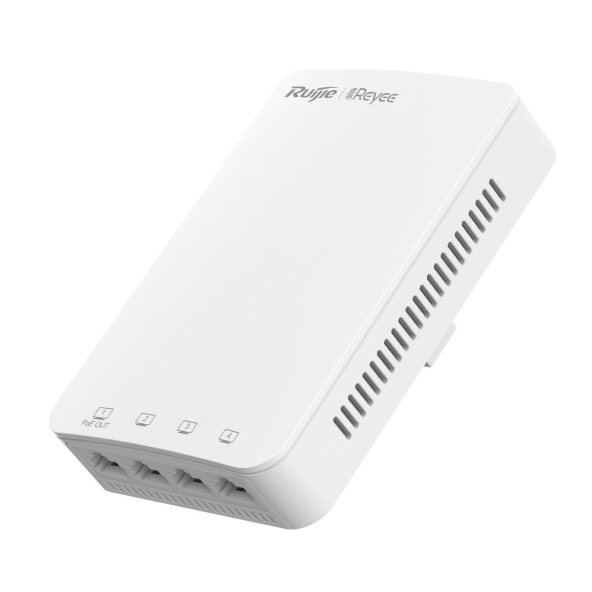 Ruijie Reyee RG-RAP1200(P) | Access Point, 5 portów, 5xGE, 1xPoE IN, 1xPoE Out, WiFi 5, 2,4 GHz/5GHz, AC1267, Wewnętrzny, Naścienny, Roaming, Repeater, Cloud - obrazek 3