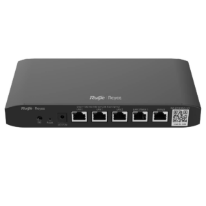 Ruijie Reyee RG-EG105G-V3 | Kontroler, Router, VPN, 5 portów, 5xGbit, 1xWAN, 3xLAN, 1xLAN/WAN, Cloud,