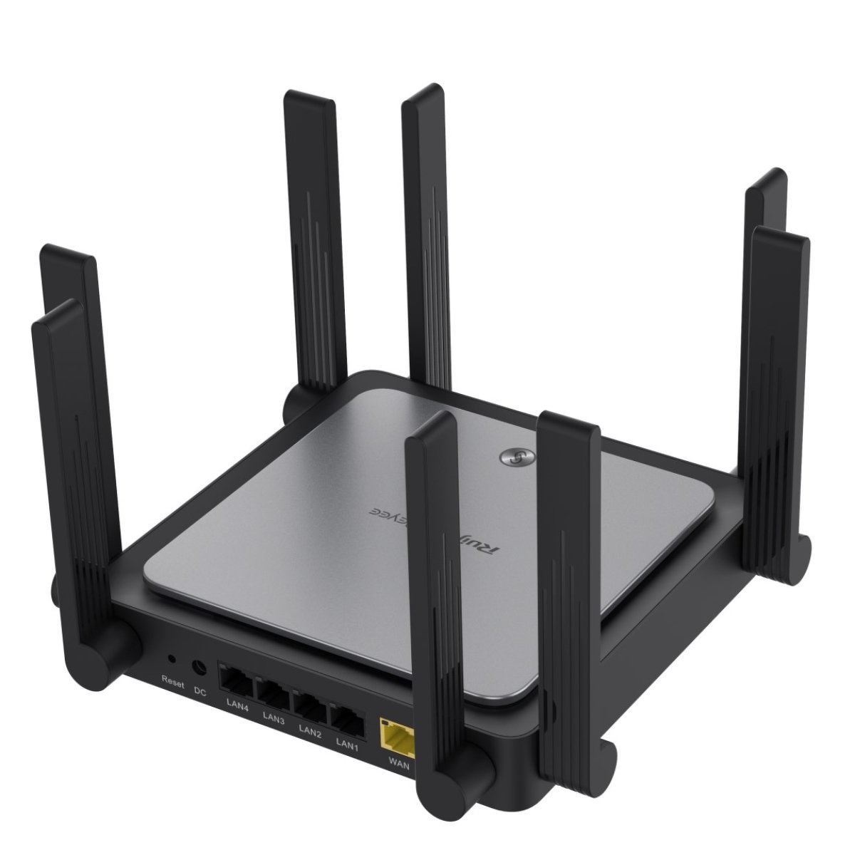 Ruijie Reyee RG-EW3200GX PRO | Router, WiFi, 5 portów, 5xGbit, 4xLAN, 1xWAN, WiFi 6, 2,4GHz/5GHz, AX3200, 8x6 dBi, Mesh, Repeater, VPN, Cloud - obrazek 2