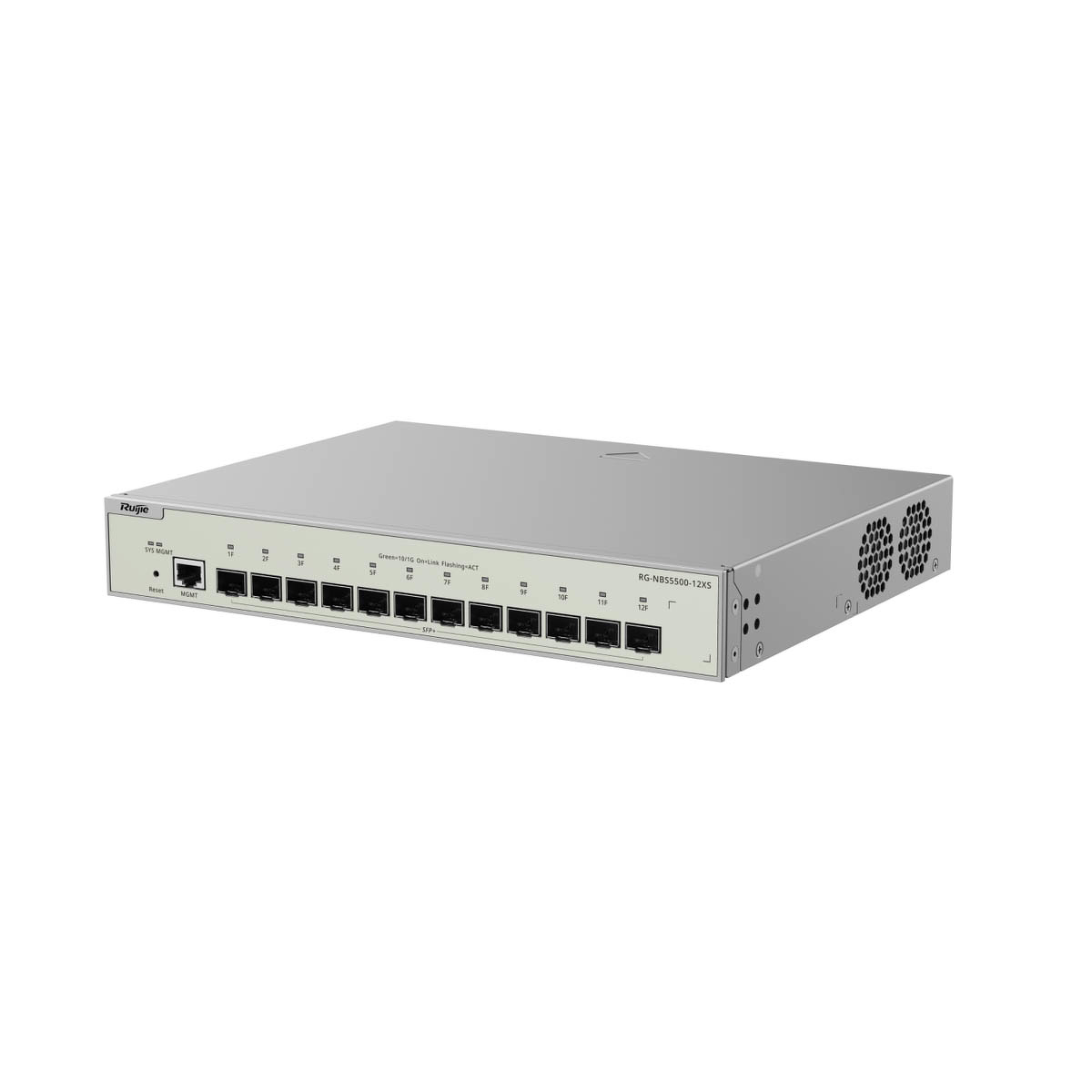 Ruijie Reyee RG-NBS5500-12XS | Switch Zarządzalny, 12 portów, 12xSFP+, 1xMGMT, Rack, L3, Cloud - obrazek 6