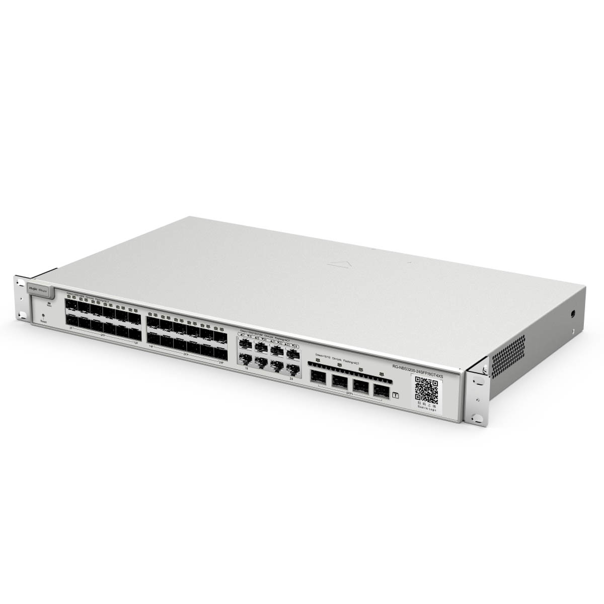 Ruijie Reyee RG-NBS3200-24SFP/8GT4XS | Switch Zarządzalny, 28 portów, 8xSFP/Combo, 16xSFP, 4xSFP+, Rack, L2, Cloud - obrazek 3