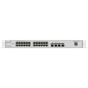 Ruijie Reyee RG-NBS3200-24GT4XS-P| Switch Zarządzalny, 28 portów, 24xGE, 24xPoE, 370W, 4xSFP+, L2, Rack, Cloud