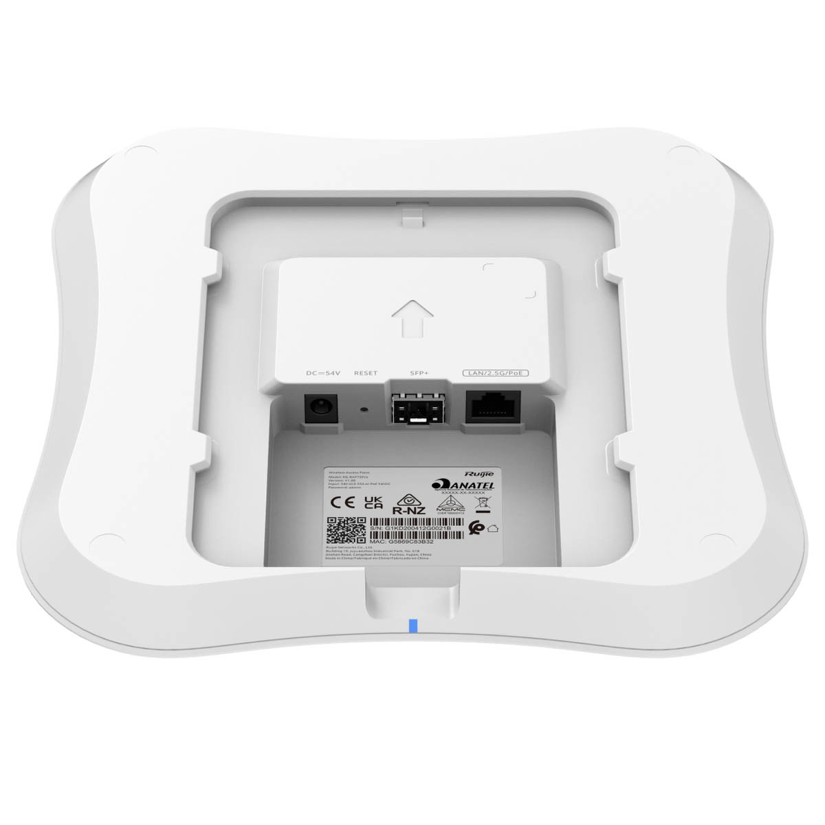 Ruijie Reyee RG-RAP73Pro | Access Point, 2 portów, 1x2,5GE, 1xSFP+, 1xPoE IN, WiFi 7, 2,4GHz/5GHz/6GHz, BE14000, Wewnętrzny, Sufitowy, Mesh, Roaming, Cloud - obrazek 7