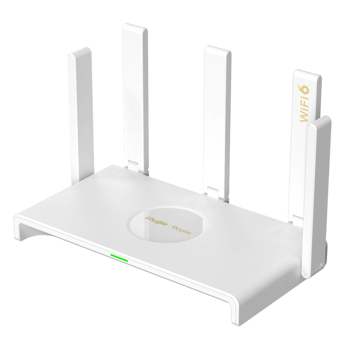 Ruijie Reyee RG-EW3000GX | Router, WiFi, 5 portów, 5xGbit, 3xLAN, 1xWAN, 1xLAN/WAN, WiFi 6, 2,4GHz/5GHz, AX3000, 5x5 dBi, Mesh, Repeater, Cloud - obrazek 2