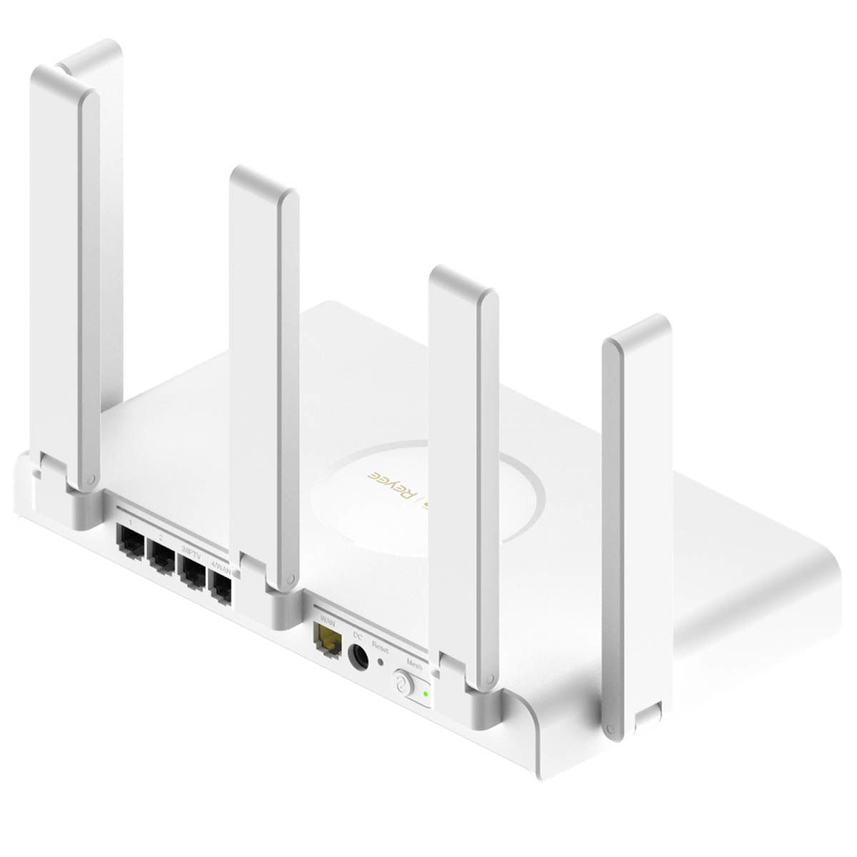 Ruijie Reyee RG-EW3000GX | Router, WiFi, 5 portów, 5xGbit, 3xLAN, 1xWAN, 1xLAN/WAN, WiFi 6, 2,4GHz/5GHz, AX3000, 5x5 dBi, Mesh, Repeater, Cloud - obrazek 4