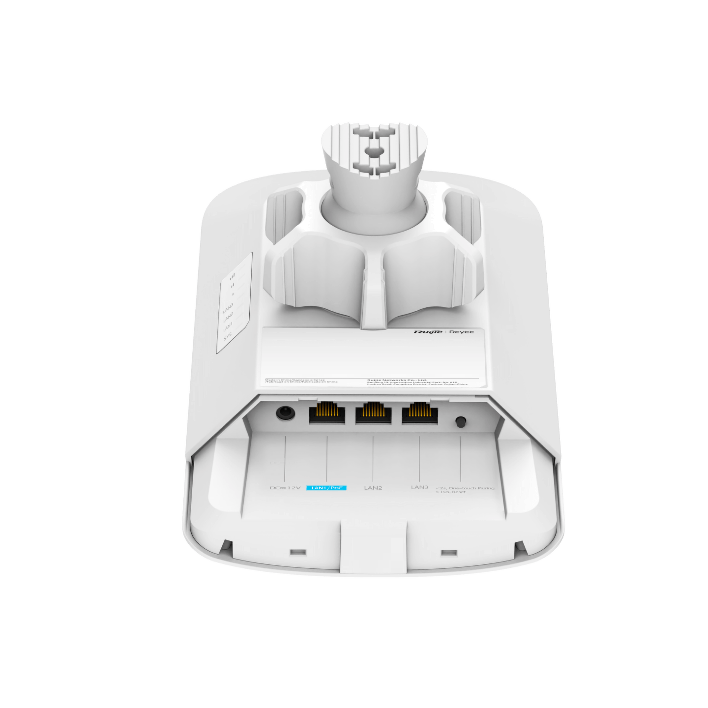 Ruijie Reyee RG-EST350G | Access Point, kierunkowy, 3 port, 1xPoE IN Passiv/Activ, 3xGE, WiFi 5, 5GHz, 876Mbps, Zewnętrzny, 1x12V DC, IP55, 5KM, 1x16dBi, Cloud - obrazek 7