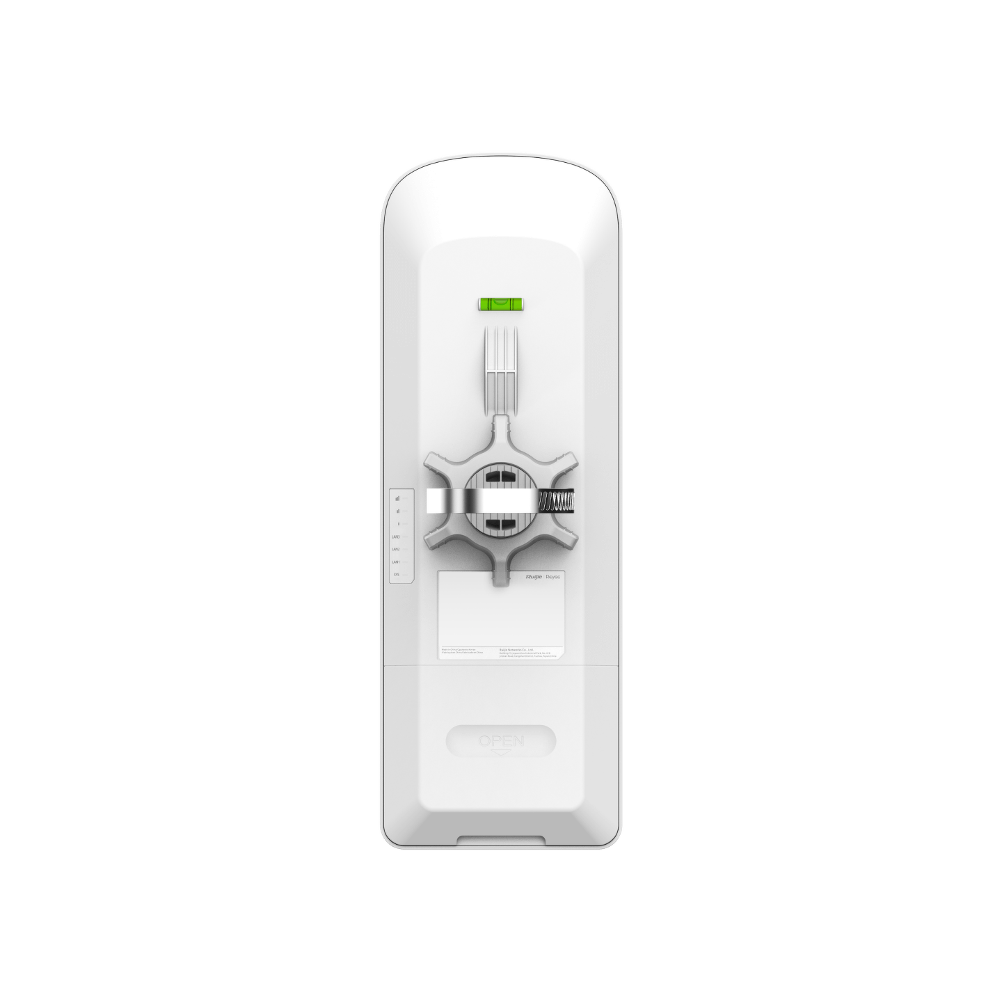 Ruijie Reyee RG-EST450G | Access Point, kierunkowy, 3 port, 1xPoE IN Passiv/Activ, 3xGE, WiFi 5, 5GHz, 876Mbps, Zewnętrzny, 1x12V DC, IP55, 5KM, 1x15dBi, Cloud - obrazek 5