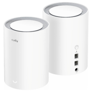 CUDY M3000(2-Pack) | Mesh, WiFi 6, 2,4GHz/5GHz, Multi-Gigabit