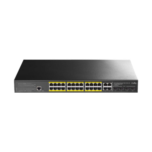 CUDY GS2028PS4-400W | przełącznik sieciowy, 24-portowy, Gigabit, PoE+, 400W, zarządzalny