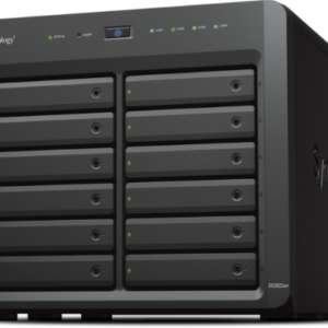 Synology DS3622xs+ | 12-zatokowy serwer NAS, Intel Xeon, 16GB RAM, 2x 1GbE, 2x 10GbE RJ-45, Tower