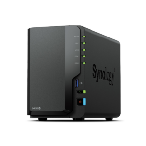 Synology DS225+ | 2-zatokowy serwer NAS, Intel Celeron, 2GB RAM, 1x 1GbE, 1x 2.5GbE RJ-45, Tower