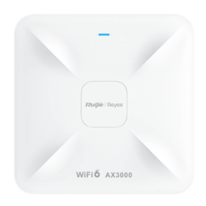 Ruijie Reyee RG-RAP2260 | Access Point, 2 portów, 1xGE, 1x2,5GE, 1xPoE IN, WiFi 6, 2,4Ghz/5GHz, AX3000, Wewnętrzny, 1x12V DC, Mesh, Roaming, Cloud
