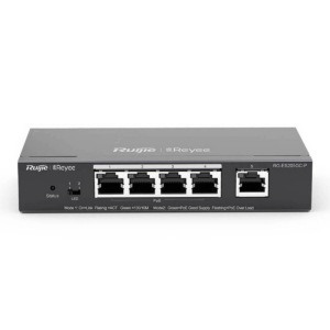 Ruijie Reyee RG-ES205GC-P | Switch Easy Smart, 5 portów, 5xGE, 4xPoE, 54W, Desktop, Cloud