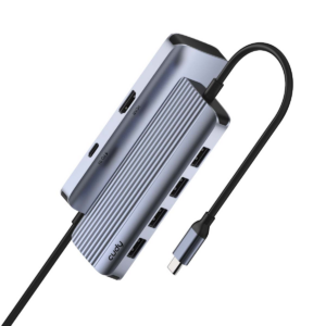 CUDY UH500 | HUB 6 w 1, USB-C, 4K HDMI
