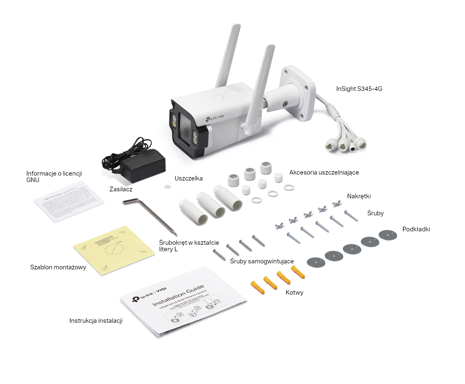 Kamera IP TP-LINK VIGI InSight S345-4G - obrazek 3