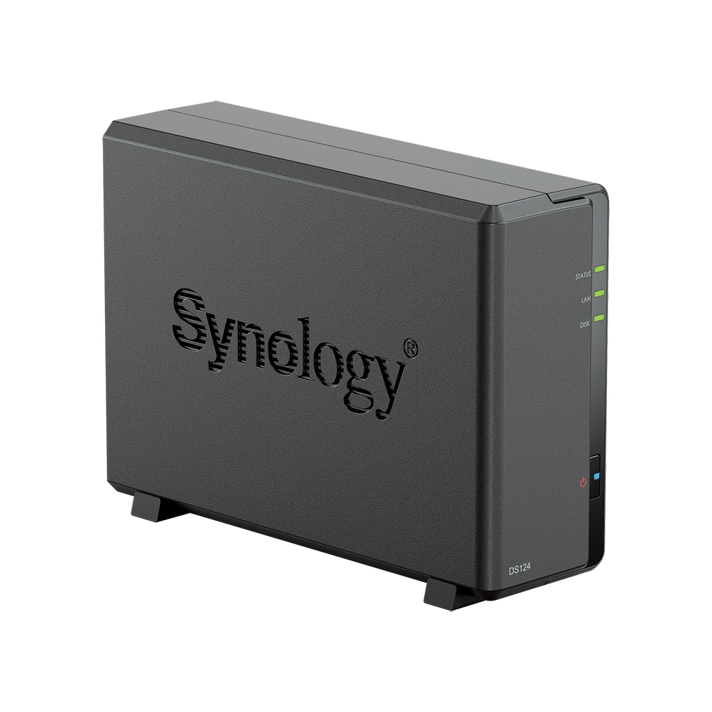 Synology DS124 /6T | 1-zatokowy serwer NAS w zestawie z dyskiem o łącznej pojemności 6TB, Tower - obrazek 6