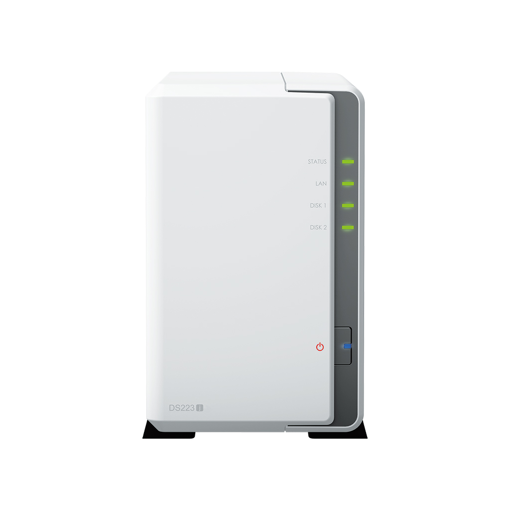 Synology DS223j /24T | 2-zatokowy serwer NAS w zestawie z dyskami o łącznej pojemności 24TB, Tower - obrazek 2
