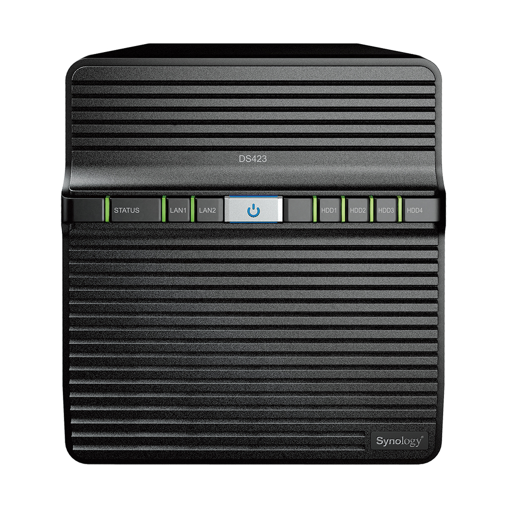 Synology DS423 /12T | 4-zatokowy serwer NAS w zestawie z dyskami o łącznej pojemności 12TB, Tower - obrazek 2